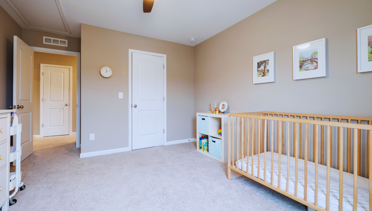 whimsical nursery room